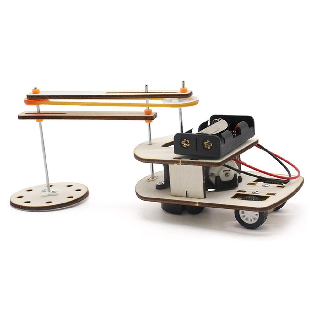 Cleaning Robot Toy Physics Experiments Easy Assembly Teaching Equipment