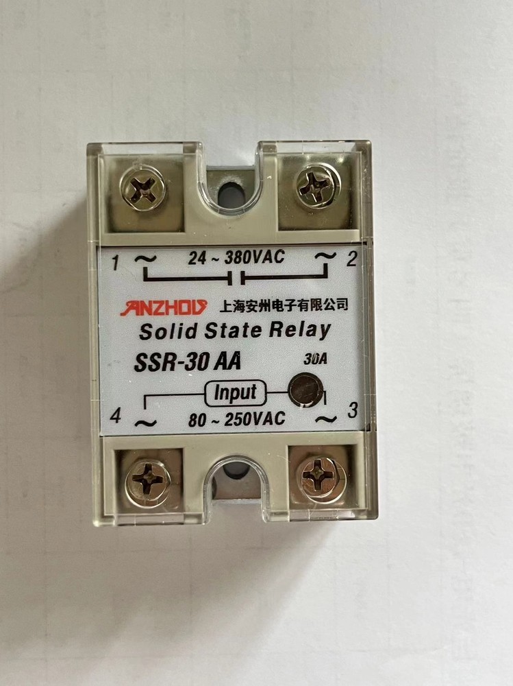 1pc SSR-30AA 30A Solid State Relay 24-380VAC