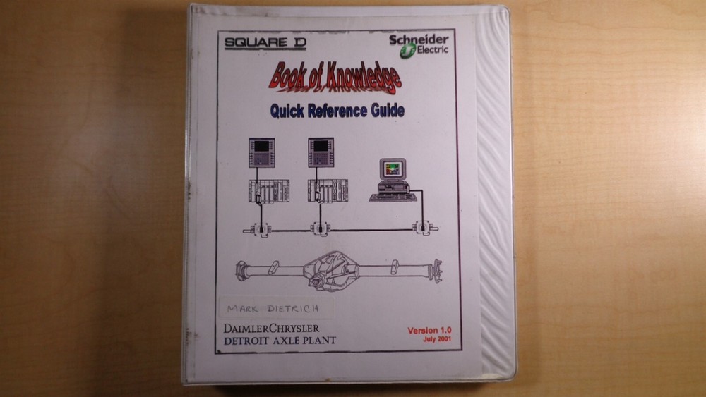 Square D Schneider Book of Knowledge Version 1.0 July 2001 8E B5