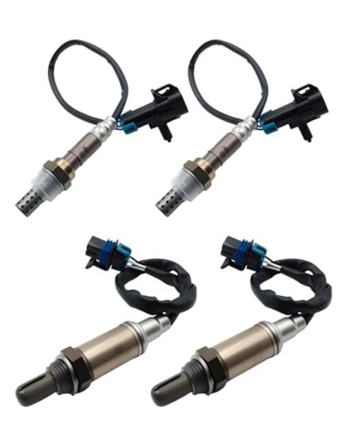 4-Pack Oxygen O2 Sensor Set Compatible with 2006-2007 GM Trucks & SUVs