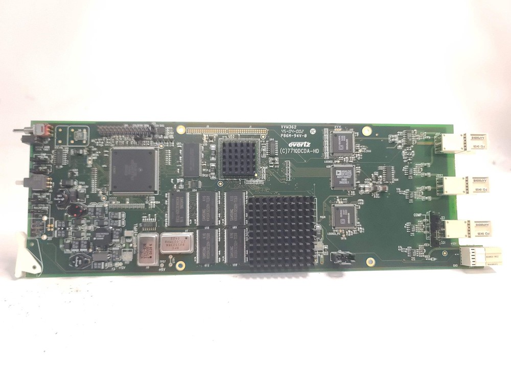Evertz 7710DCDA-HD HD Down Converter & Distribution Amplifier Module w/ Back