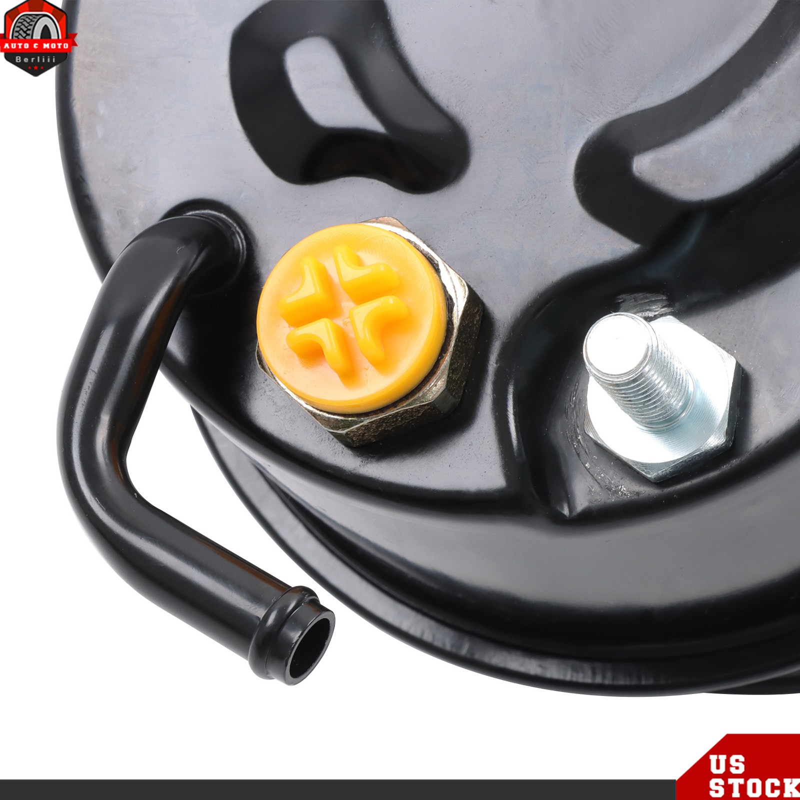 BBC SBC For Chevy 283 Saginaw Style Power Steering Pump w/ Single Groove Pulley