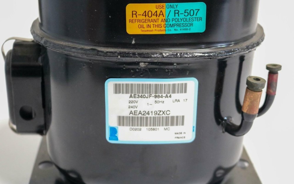 Tecumseh AE340JF-984-A4 Compressor, R-404A / R-507