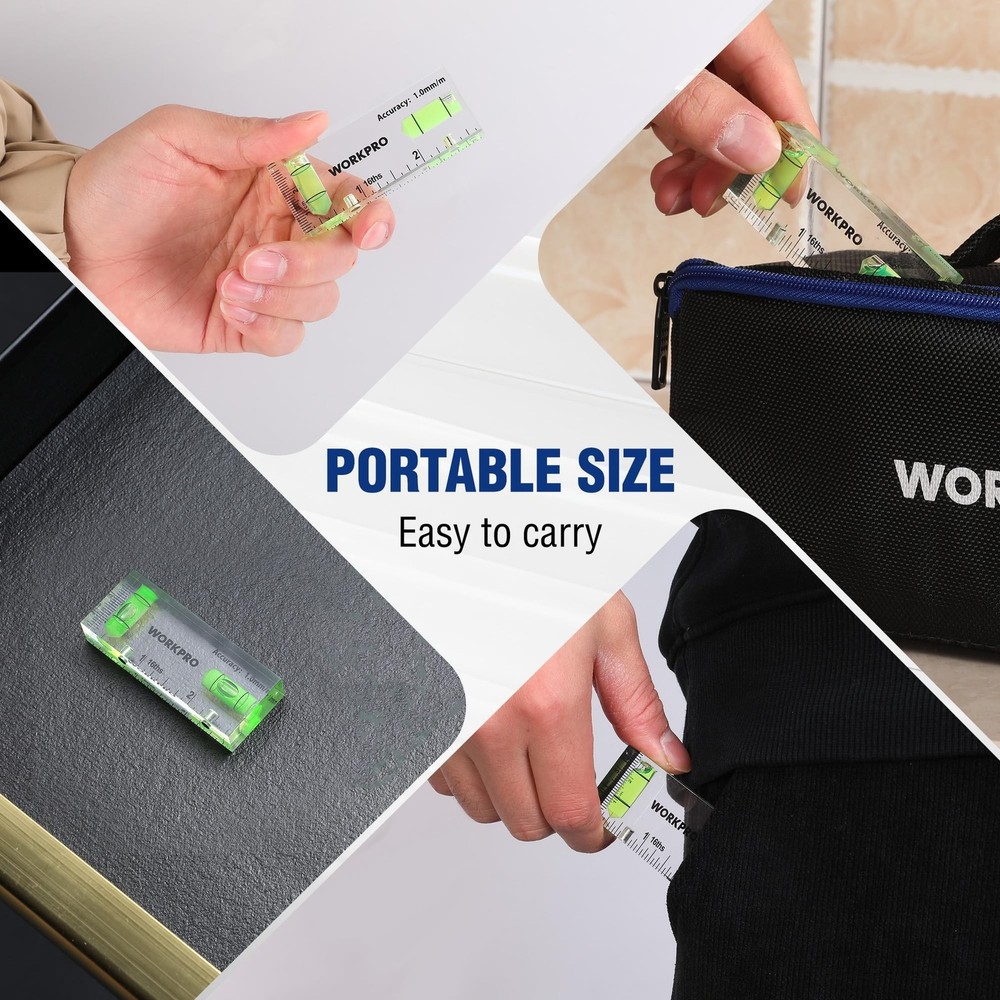 PREXISO Digital Level+Small Level, 3 Inch Mini Level Tool