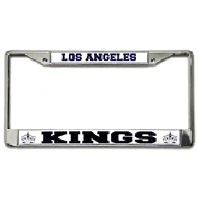 Los Angeles Kings License Plate Frame Chrome
