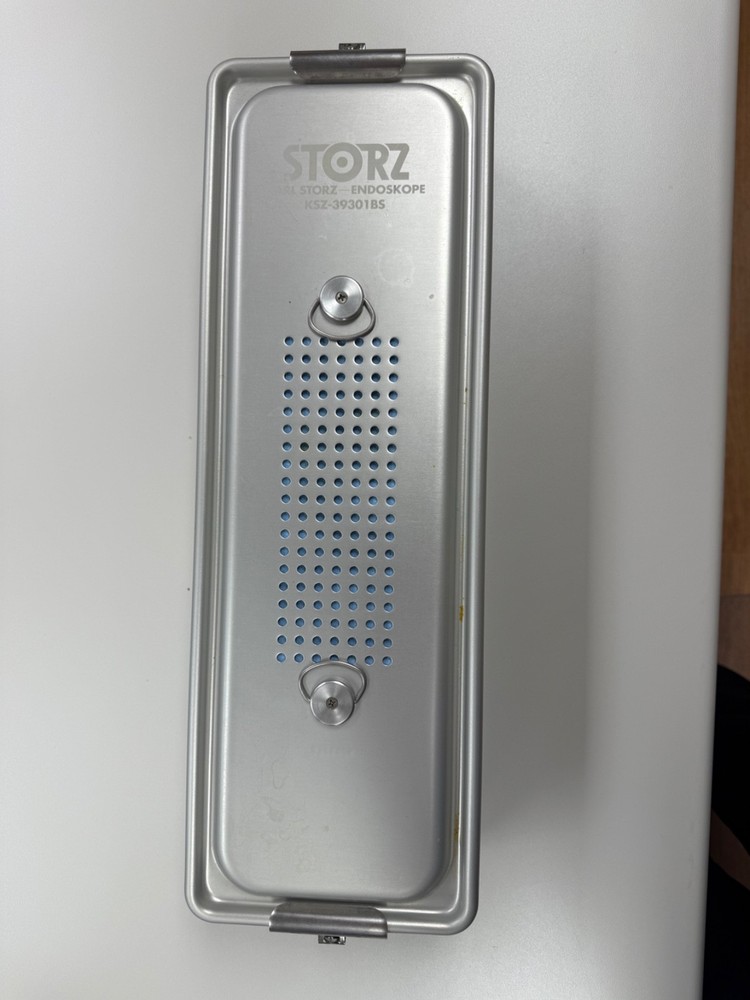 Two Karl Storz KSZ-39301BS Rigid Scope Sterilization Case