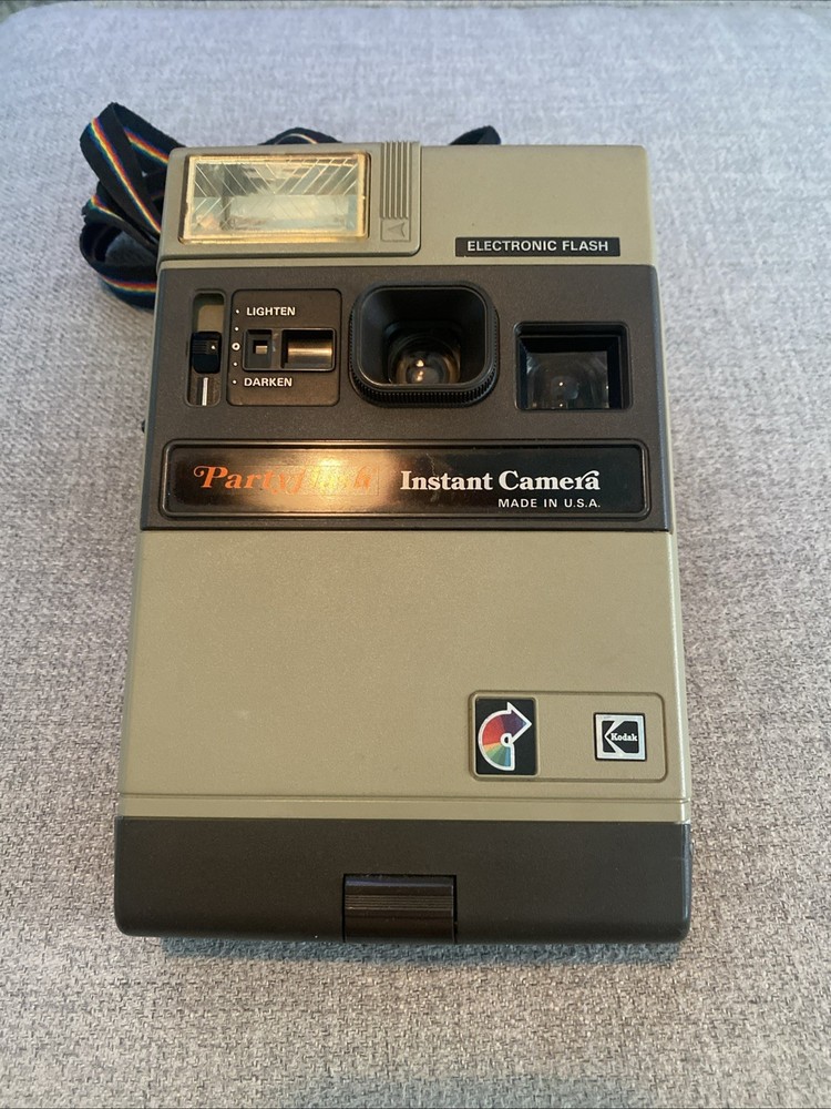 Vintage Kodak Party Time Instant Camera Untested