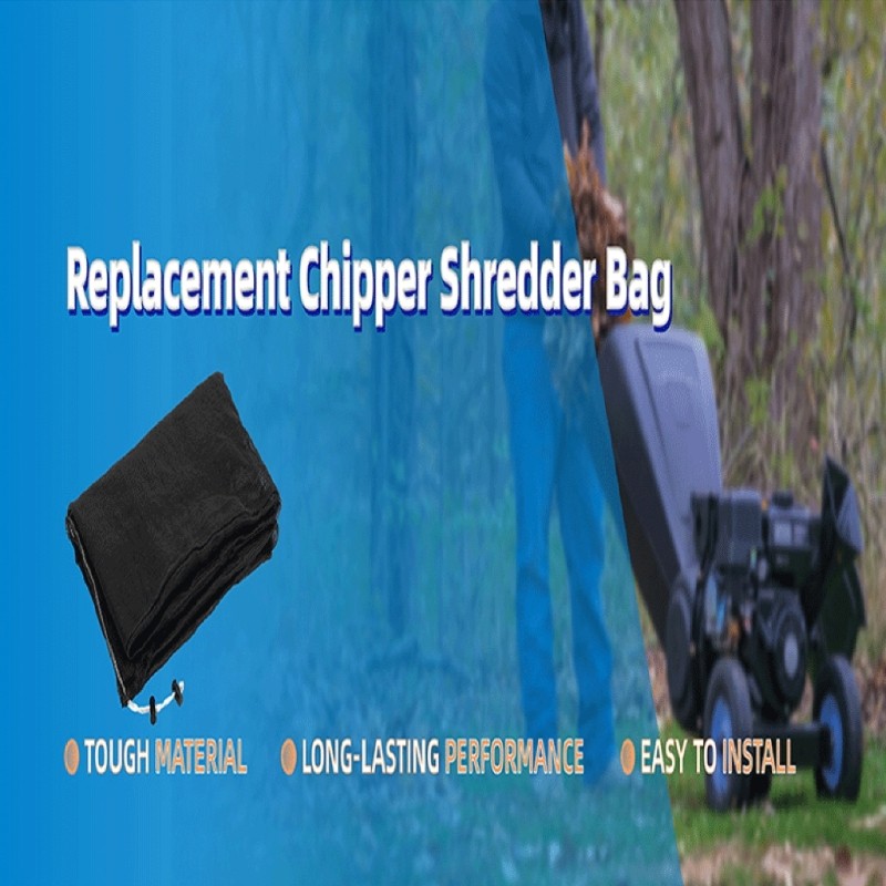 Mesh Sawdust Collection Bag for Chipper Leaf Shredders Large Capacity