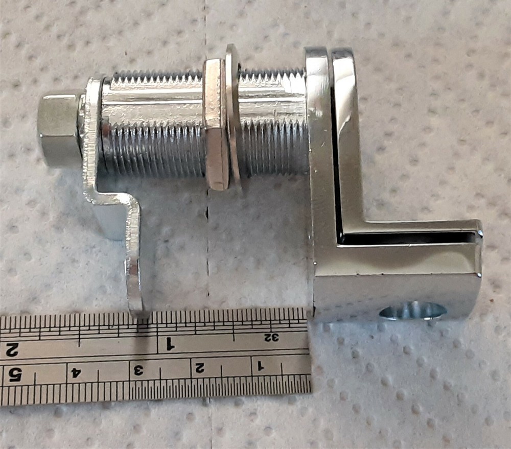 Lot of 5 - Padlockable Cam Locks Chrome