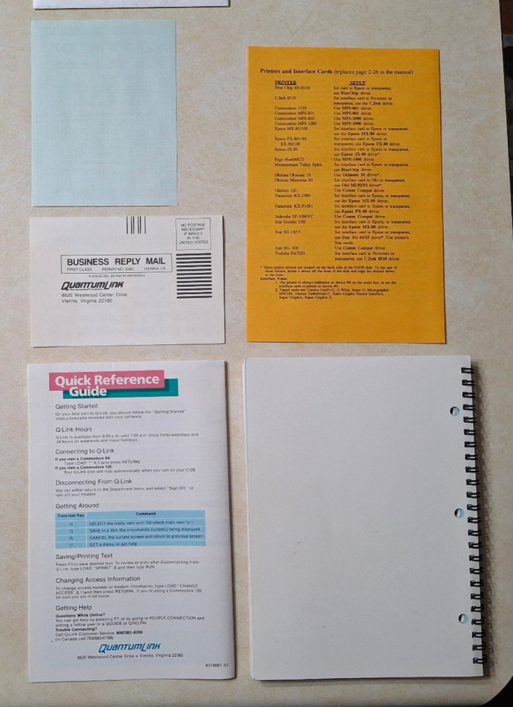 GEOS Graphic Environment Operating System 1.2 Commodore 64 128 COMPLETE CIB 1986