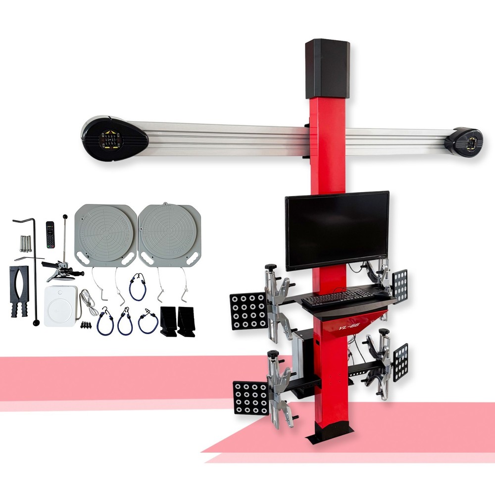 110V 3D Four Wheel Alignment Machine Wheel Aligner Tire Wheel Aligning Machine