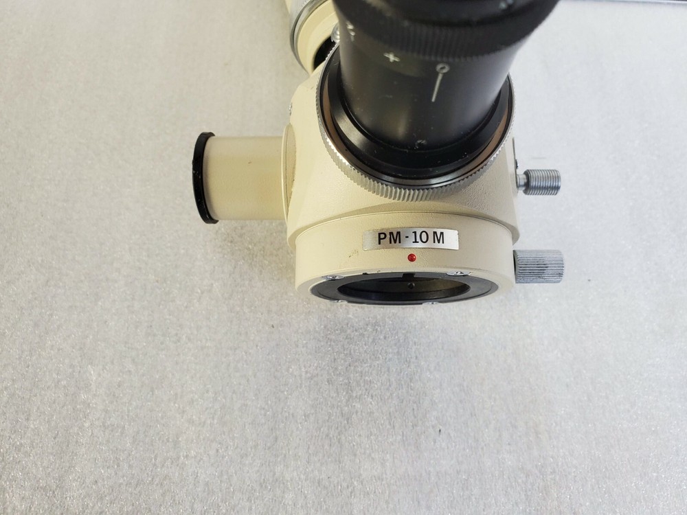 Olympus Microscope Polaroid Camera Attachment Assembly PM-10M