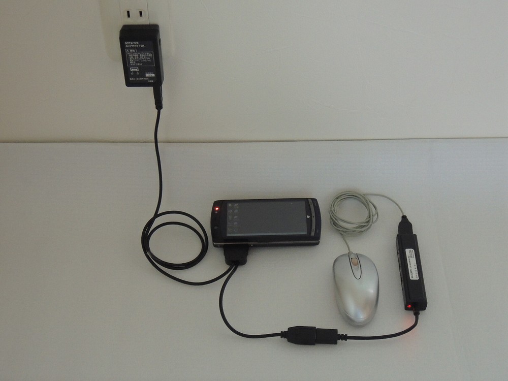 Fujitsu F-07C USB Host Cable