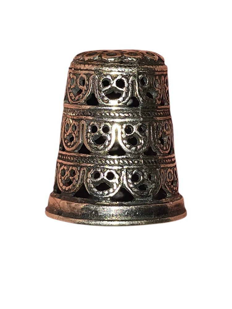 .925 Sterling Silver Vintage Thimble