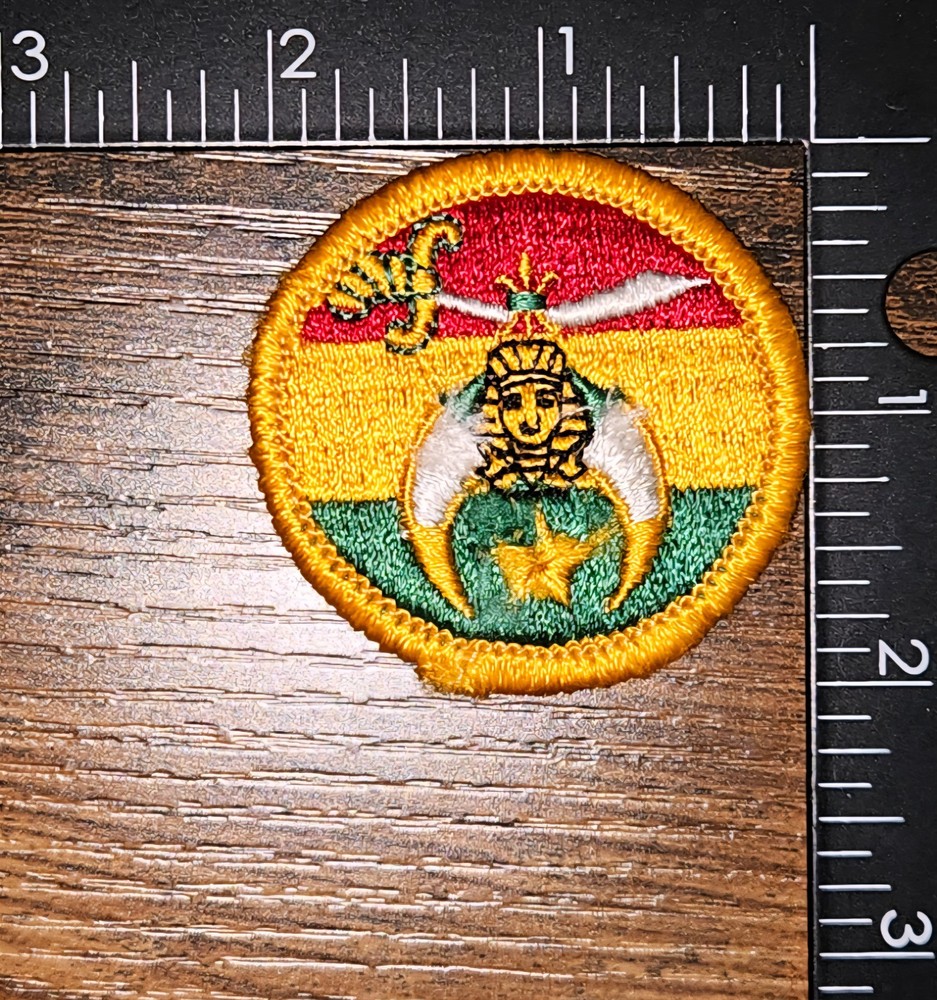 Shriners International Freemasonry Mini Patch