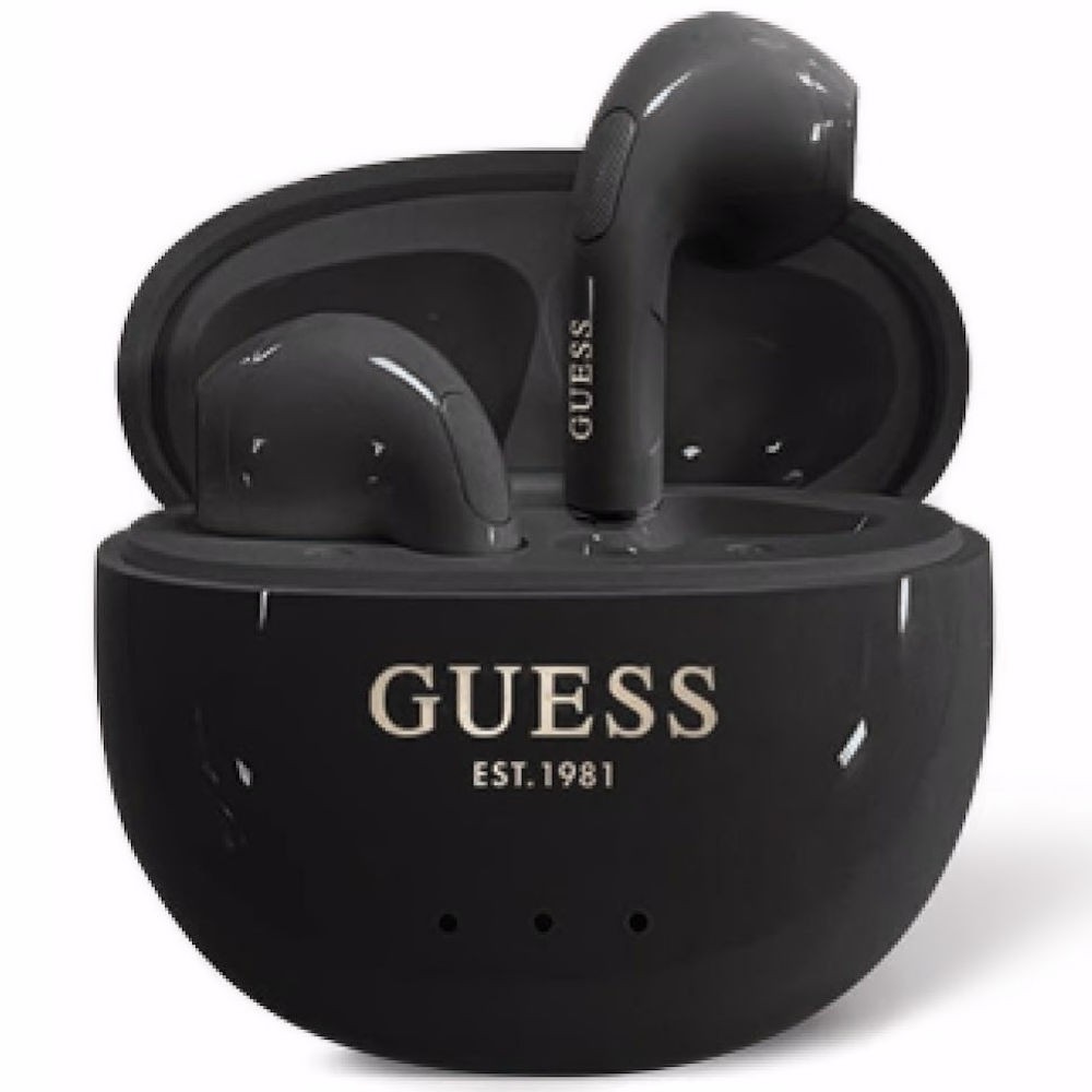 Guess TWS True Wireless Bluetooth Earbuds - Black