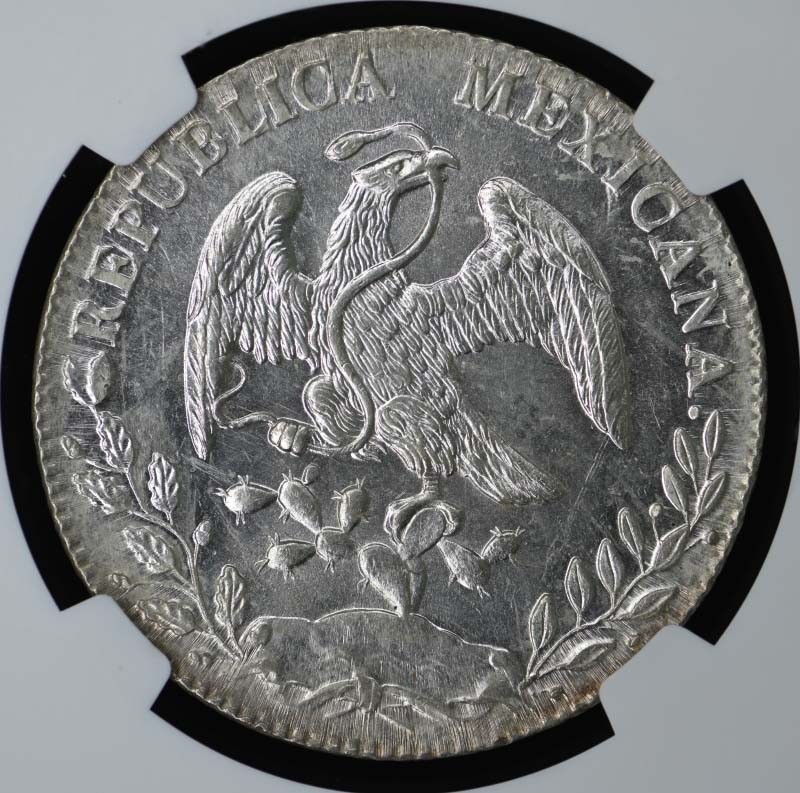 1889CA MM MEXICO 8R NGC MS64