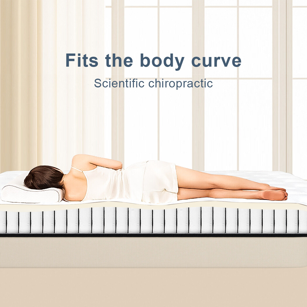 14"/12" Mattress Hybrid Spring Comfy Mattress in A Box Twin Full Queen King Size