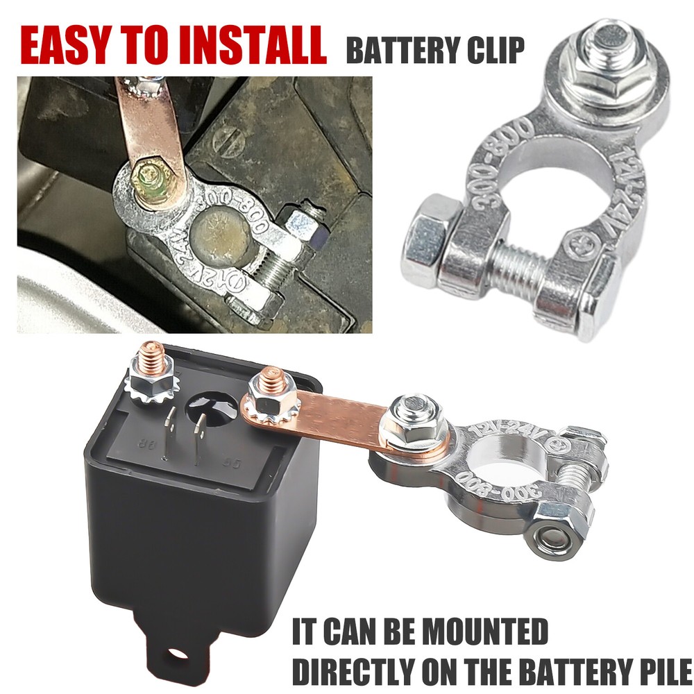 Car Battery Disconnect Switch Remote Control Power Kill Master Isolator Cut Off