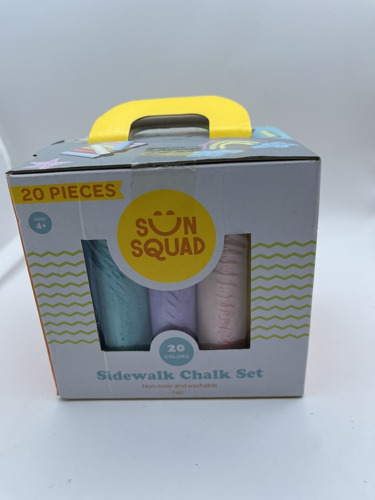Sun Squad 20 piece Sidewalk Chalk Set