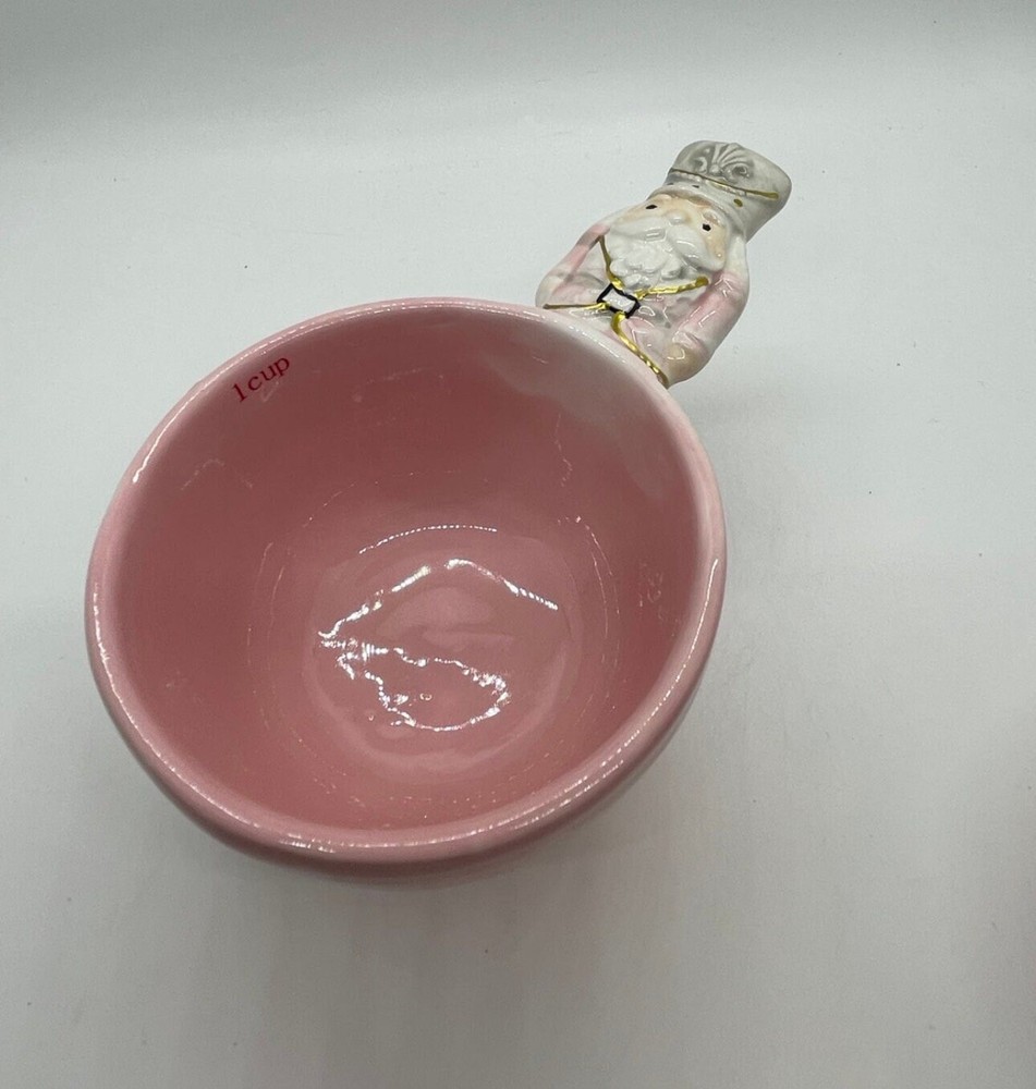 Pink Nutcracker Measuring Cup Set, Pink Christmas Nutcracker, Arlington, NEW