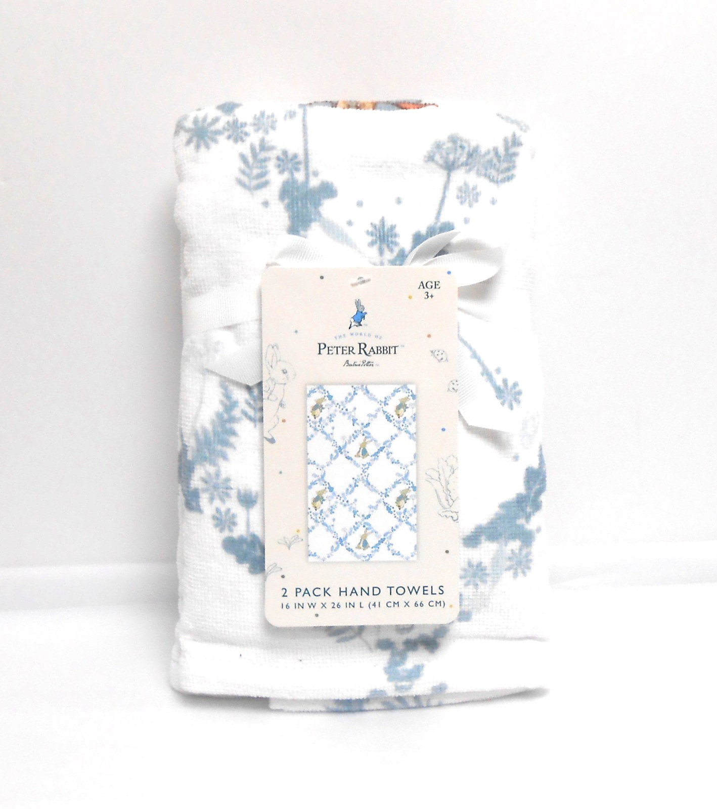 Beatrix Potter Peter Rabbit Easter 2 Hand Towels