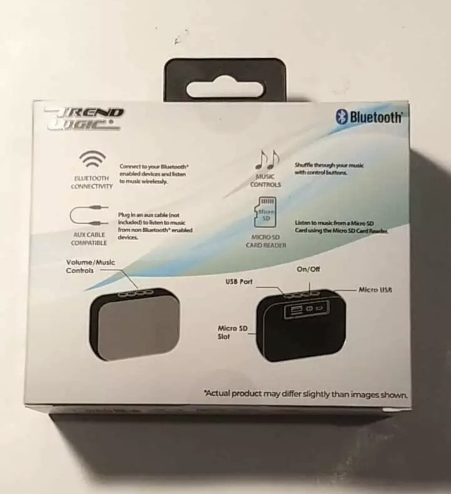 Trend logic bluetooth wireless speaker