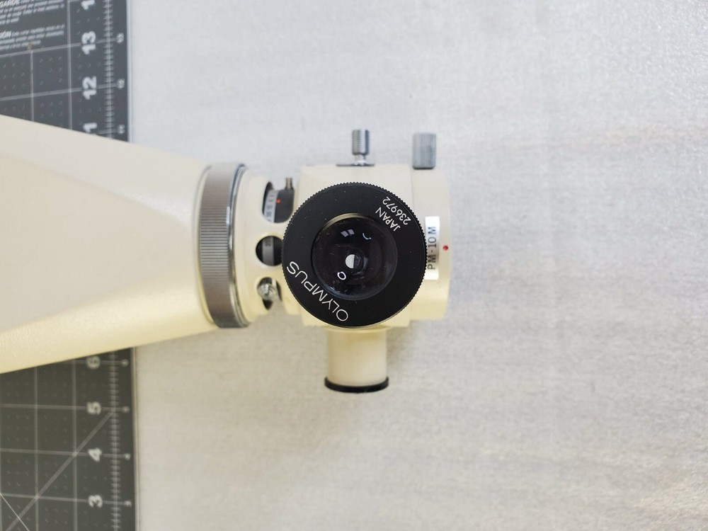 Olympus Microscope Polaroid Camera Attachment Assembly PM-10M