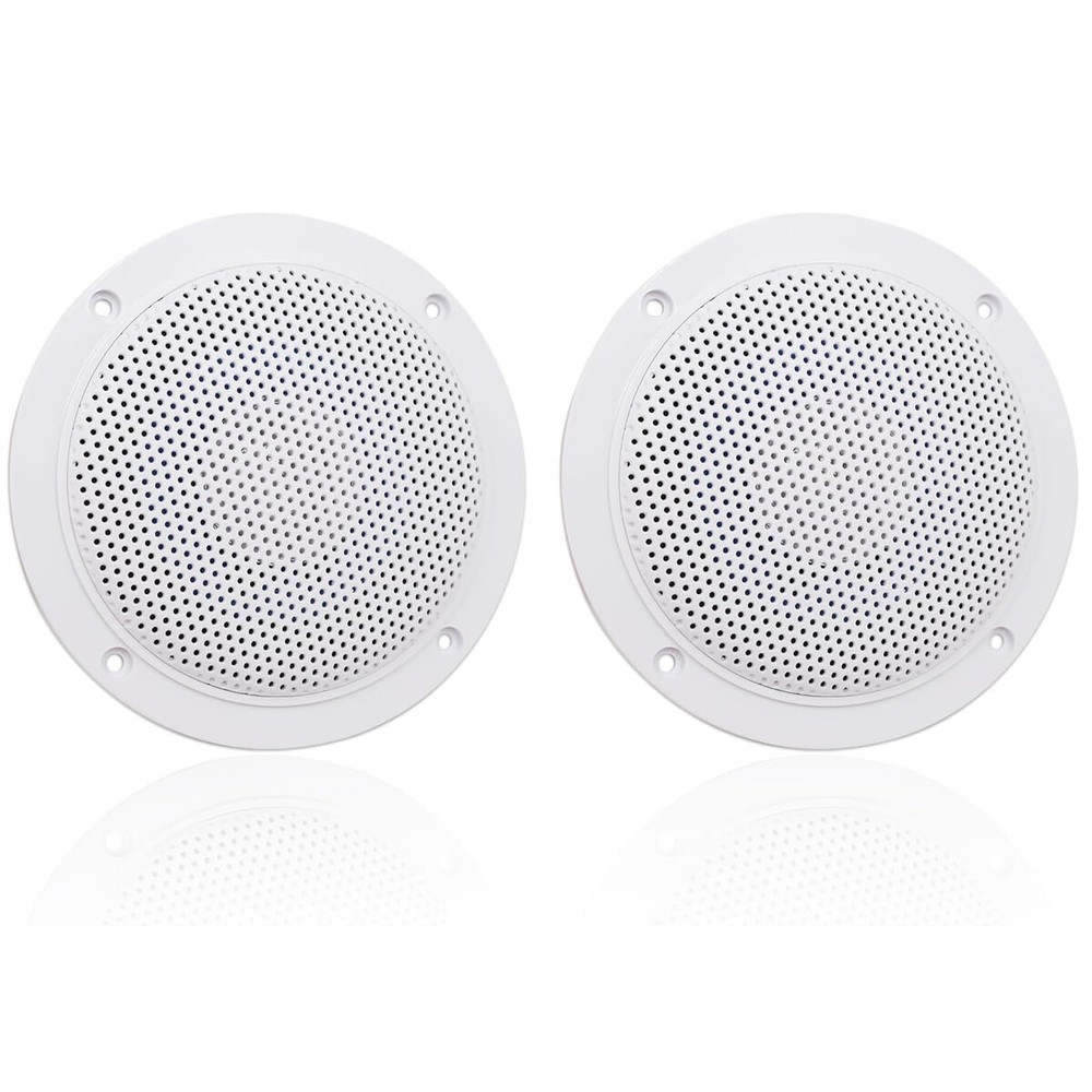 2 SPEAKER BATHROOM KITCHEN WIRELESS BLUETOOTH AMPLIFIER 2x4 INCH CEILING SPEAKER
