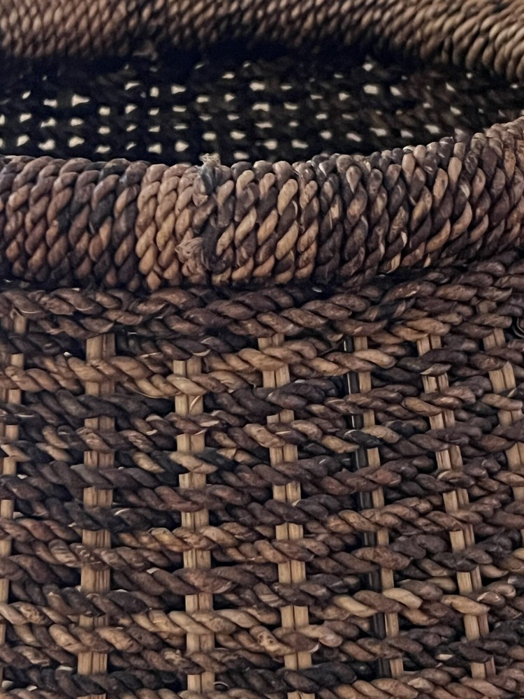 Crate And Barrel Large Floor Basket