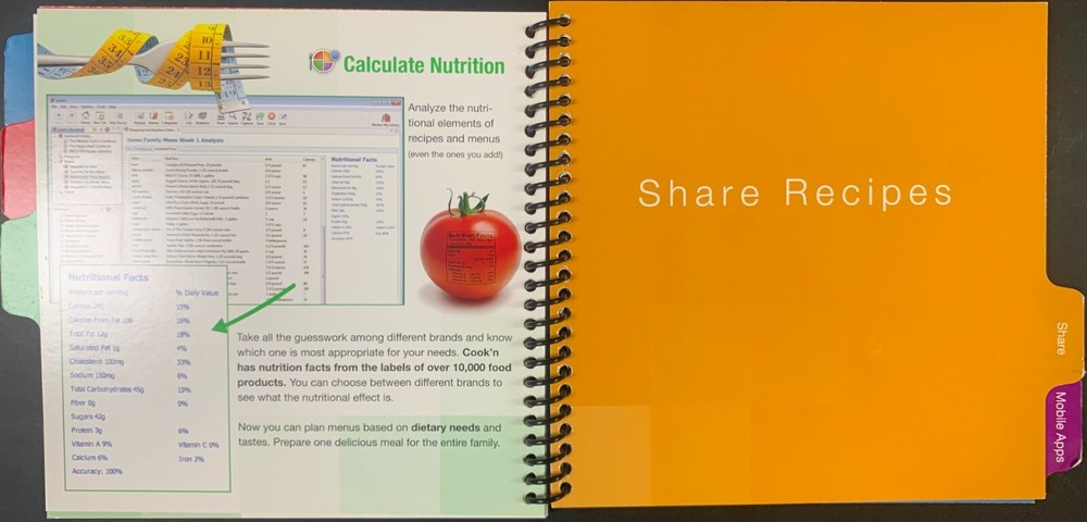 o'o'o . COOK'n App for PC or MAC . Recipe Organizer Program