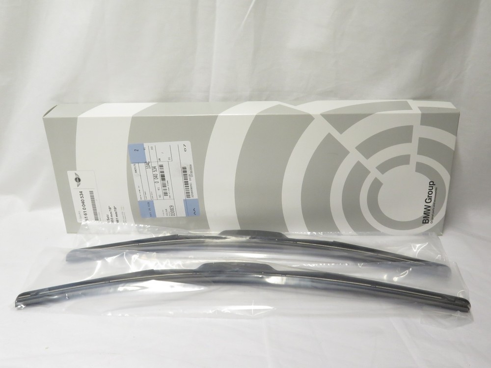 2 pc OEM Mini Cooper F56 F55 F57 Windshield Wiper Blade Set 61610040534