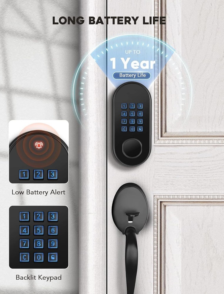 Keyless Entry Door Lock & Dead bolt