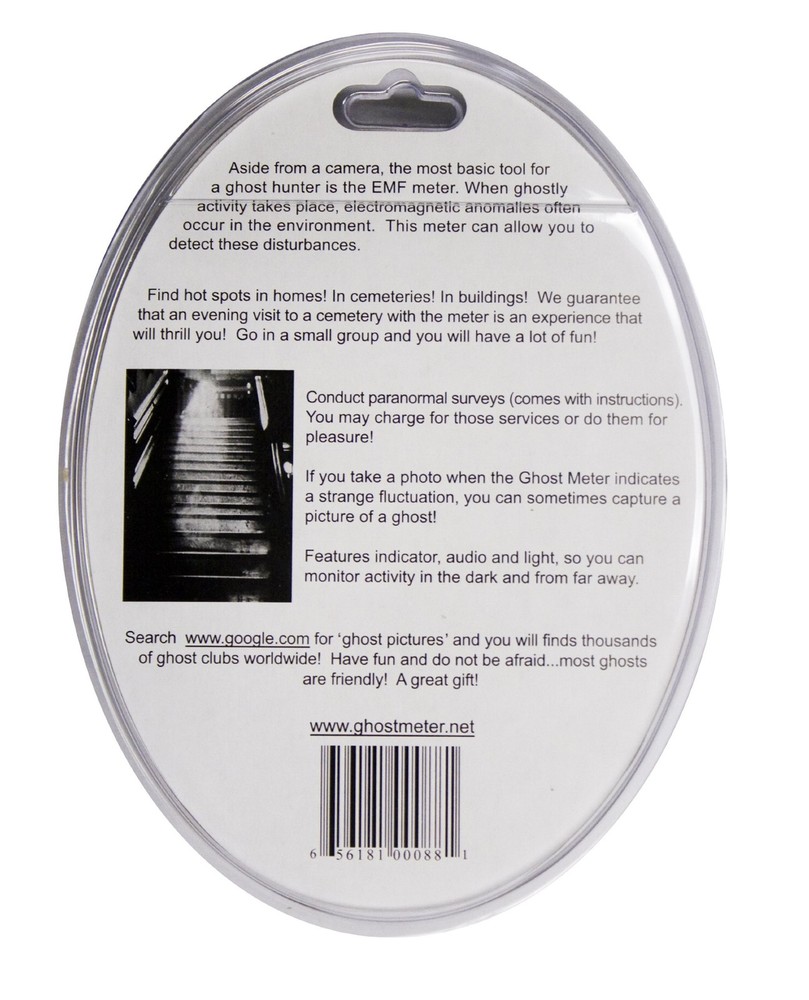 The Ghost Meter EMF Sensor, Transparent