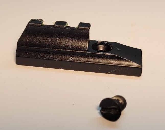 T/C Black Diamond .50 Cal. Muzzleloader  Front Sight With Screw (U)