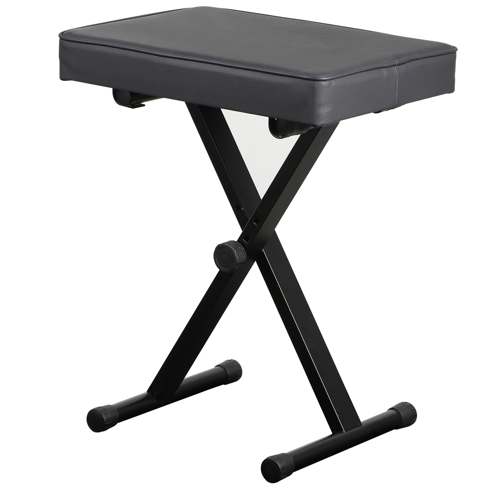X-Style Piano Bench Thickness Padded Chair Seat Adjustable Height Keyboard Stool