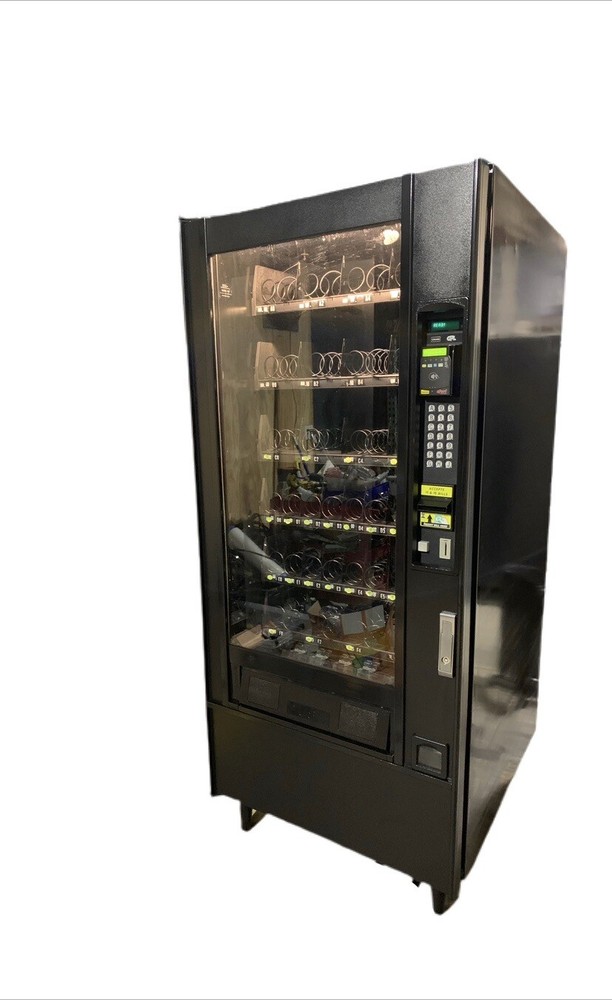 Crane 148 SNACK Vending Machine With Card Reader