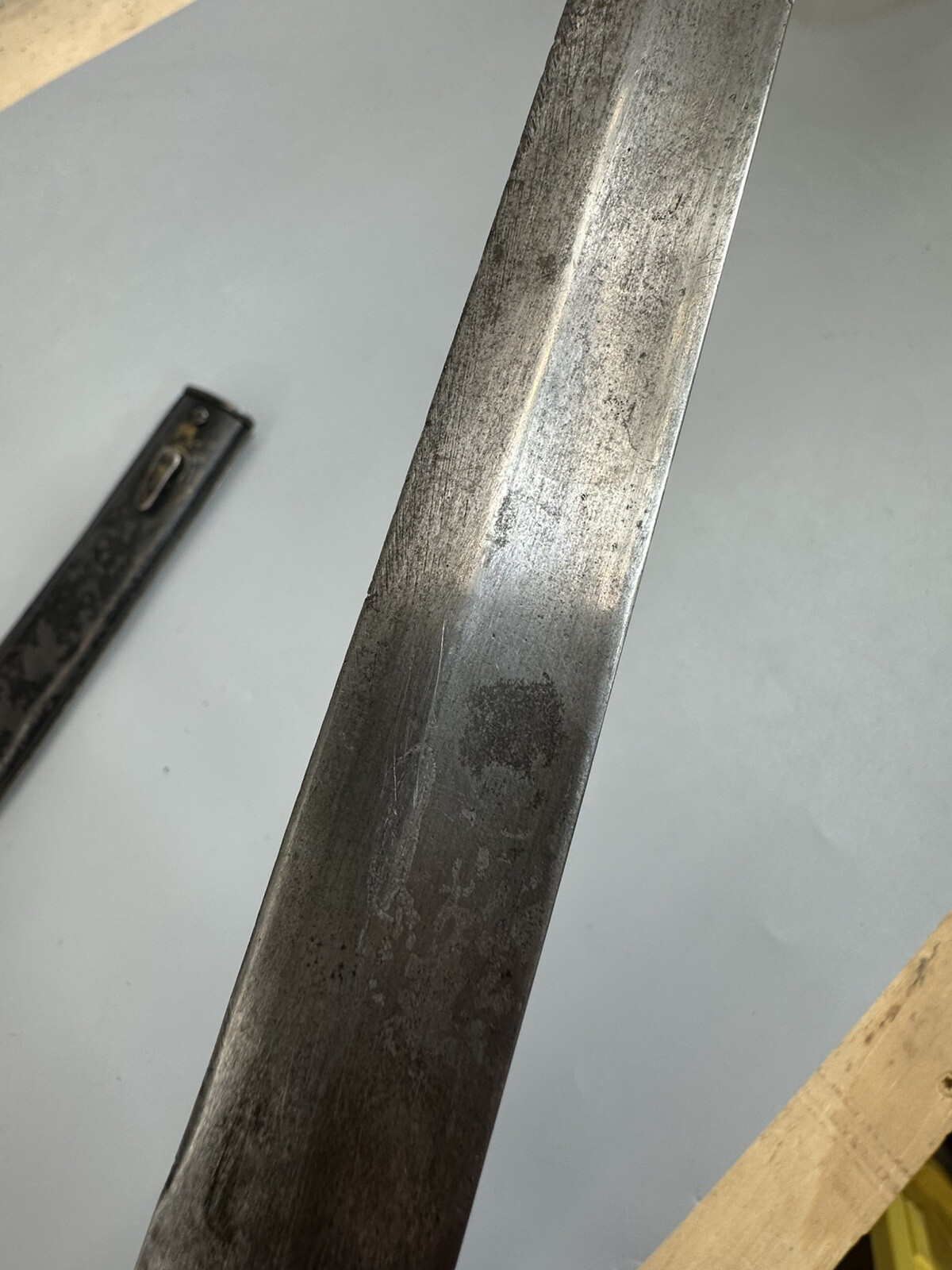 WWI German Made Turkish M1903 Mauser Rifle M1916 Ersatz Bayonet & Scabbard/p14