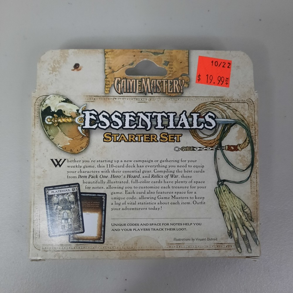 Paizo Game Mastery Essentials Starter Set New
