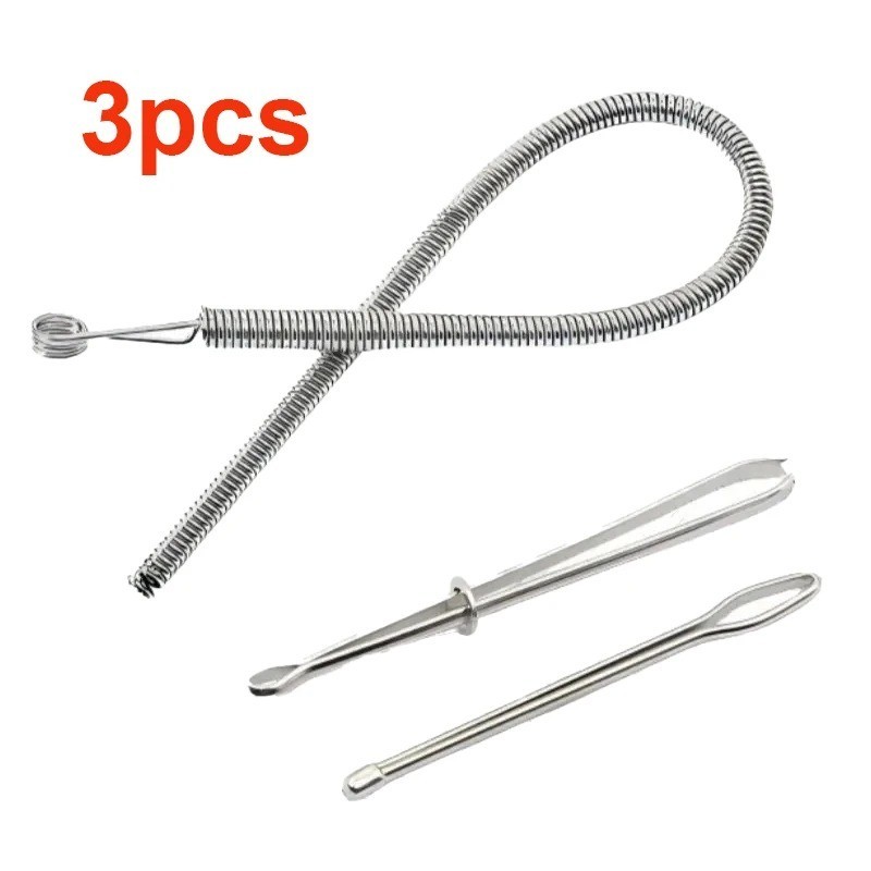 Flexible Drawstring Threader Tool Spring Clip for Pants Hoodies Sewing New