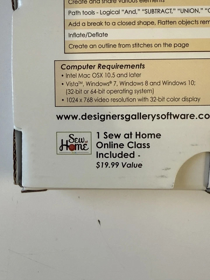 Designers Gallery Creator LEVEL 2 INTERMEDIATE DIGITIZING SOFTWARE EMBROIDERY