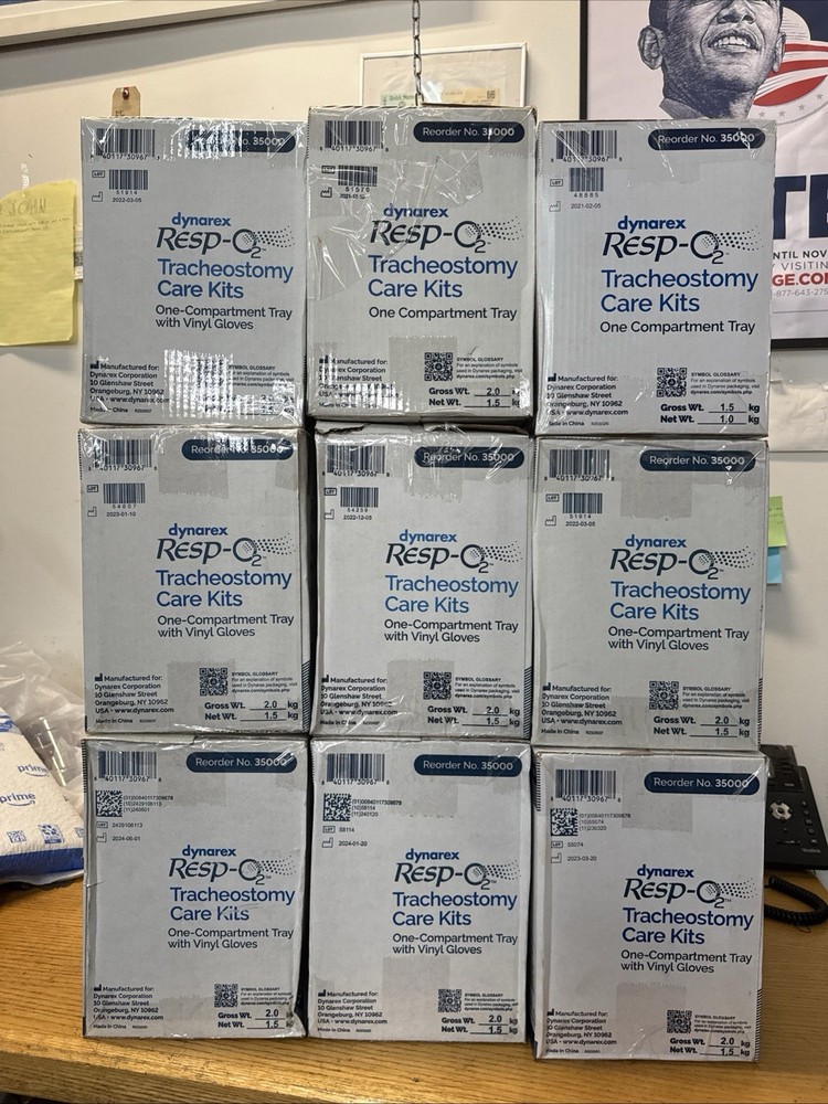 Tracheostomy Care Kit - basic - by Dynarex / RESP-O2 - Case Of 20