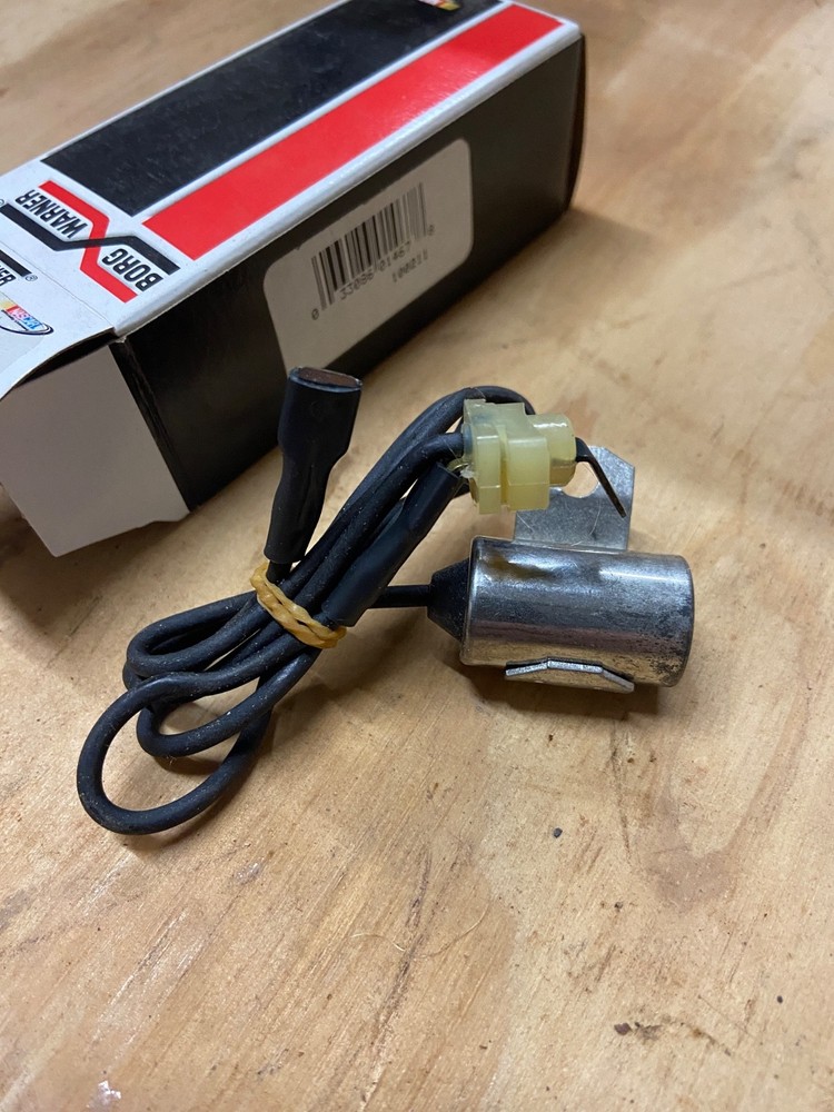 NOS Borg Warner G599 Ignition Condenser – Vintage Distributor Capacitor