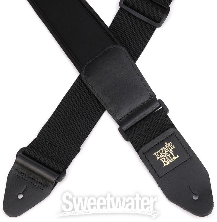 Ernie Ball Cloud Comfort Guitar Strap - Regular, Black