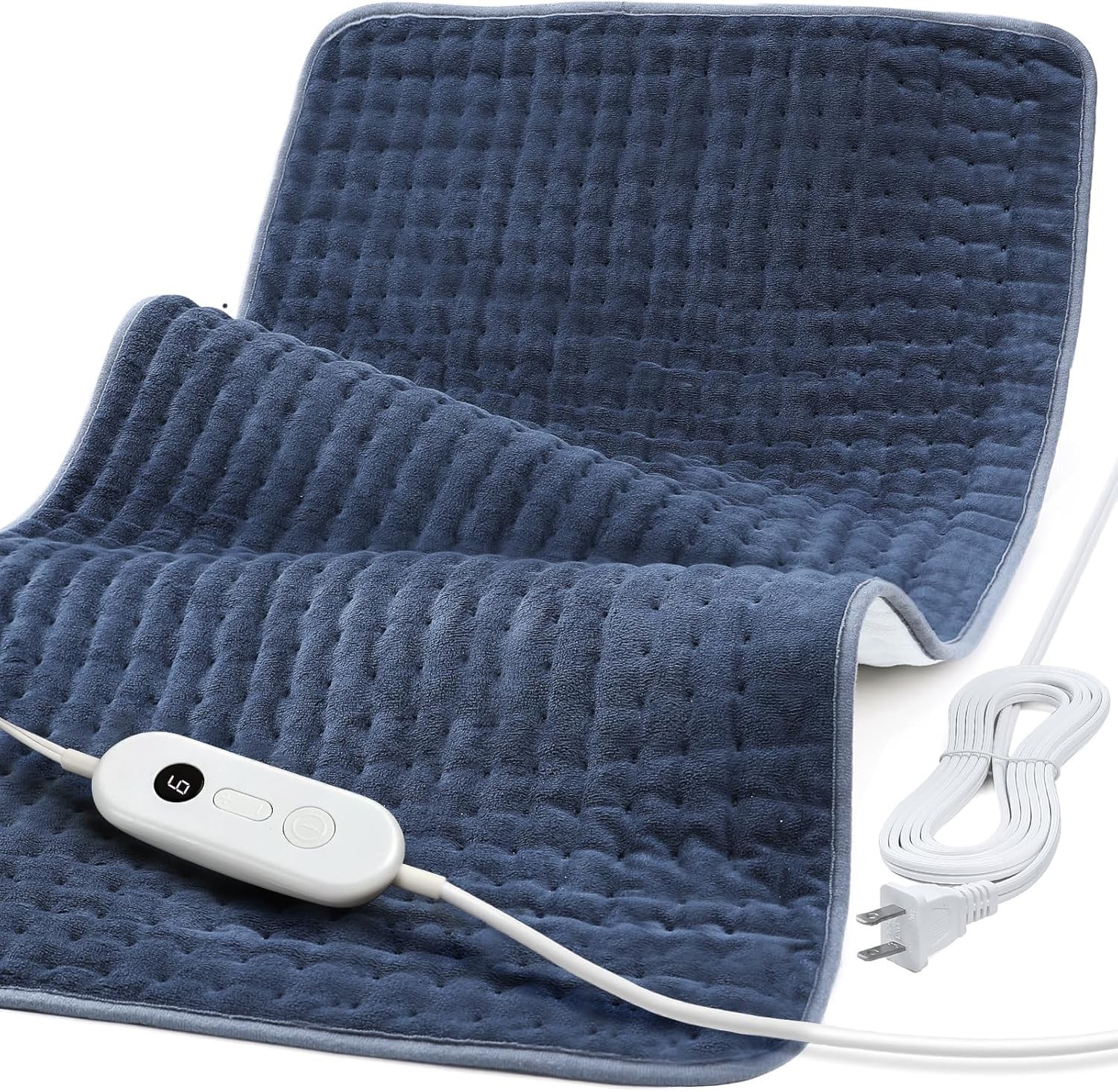 Heating Pad for Back Pain Relief, 17" X 33" XXX-Large Heating Pads for Cramps...