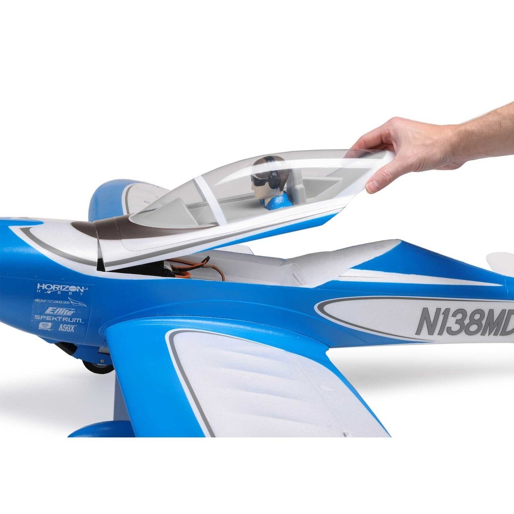 E-flite EFL14850 Commander mPd 1.4m BNF Basic with AS3X and SAFE Select