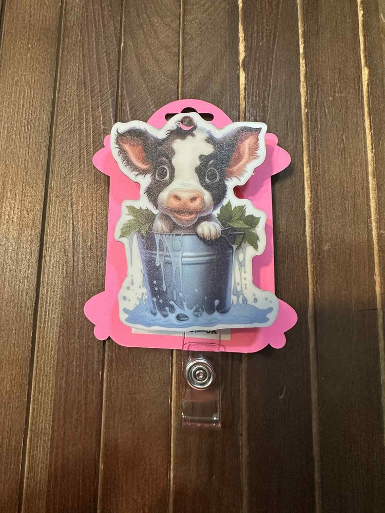 Cows badge reels