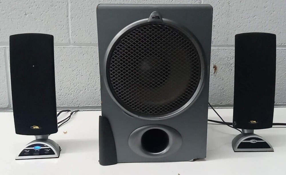 CYBER ACCOUSTICS MULTIMEDIA SPEAKER SYSTEM CA-3550 32 WATTS