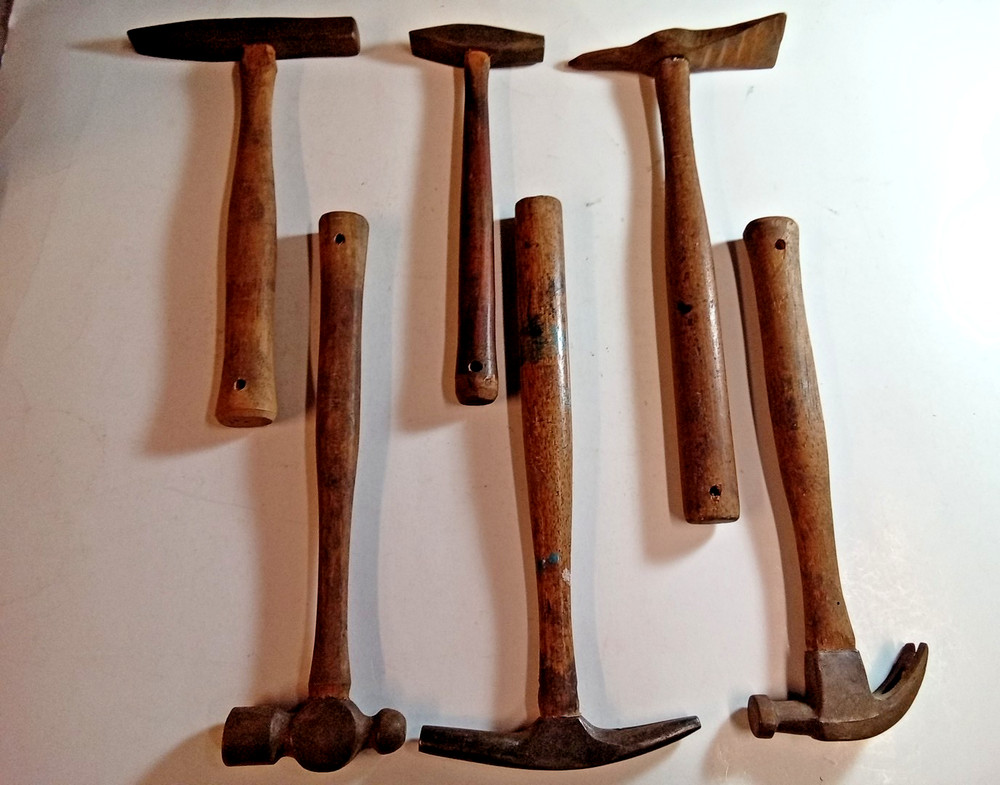 Six 6 Auto Body Hammers jv