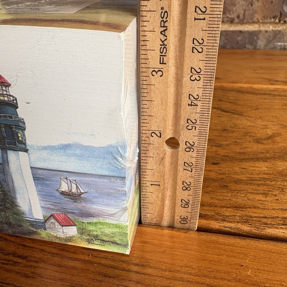 Vintage Note Cube Lighthouse Quartet By Wendy Wagner 700 Sheets 3.5x3.5”